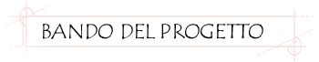 Bando del Progetto