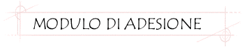 Modulo di adesione